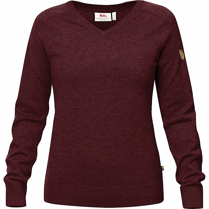 Fjallraven Women's Sormland V Neck Sweater 4 Fjallraven Women's Sormland V Neck Sweater - Image 2