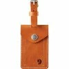 Fjallraven Leather Luggage Tag
