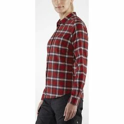 Fjallraven Women's Ovik Flannel LS Shirt -Fjallraven Sales Shop 10447994x1014170 vSide