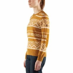 Fjallraven Women's Greeland Re-Wool Pattern Knit Sweater -Fjallraven Sales Shop 10499137x1045196 vSide