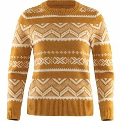 Fjallraven Women's Greeland Re-Wool Pattern Knit Sweater
